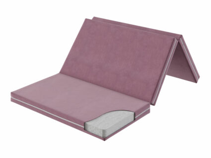 Футон DreamLine Holl 9 (велюр бледно-розовый) 25