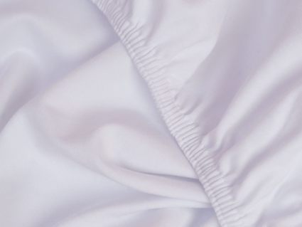 Простыня German Grass Jersey White Grass на резинке 466