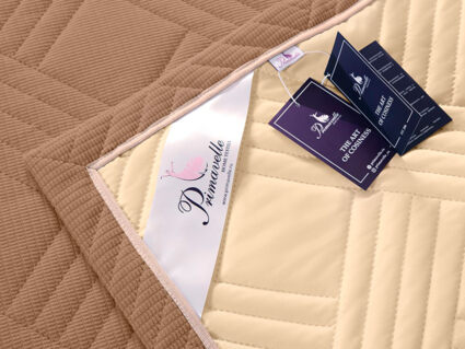 Покрывало Primavelle Velvet светло-коричневое 596