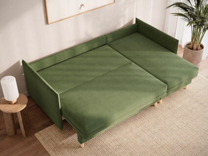 Диван Сонум Rain угловой Лаунж Зеленый 985