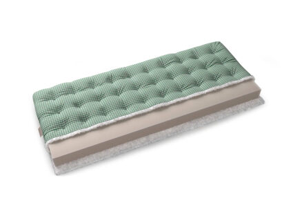 Футон Mr.Mattress Natsu (зеленая клетка) 20