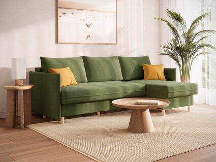 Диван Сонум Rain угловой Лаунж Зеленый 985