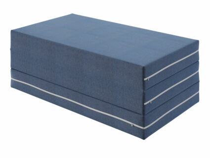 Футон DreamLine Eco (рогожка синяя) 25