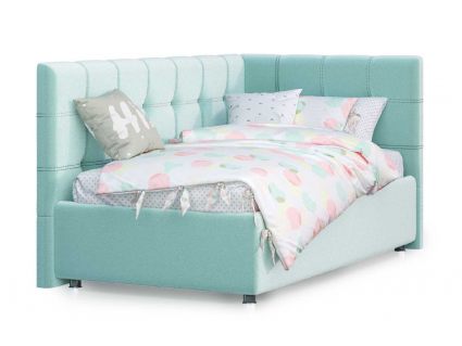 Кровать Nuvola Sabina угловая Velutto 14