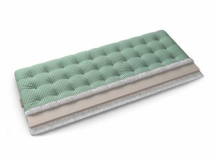 Футон Mr.Mattress Hoshi (зеленая клетка) 20