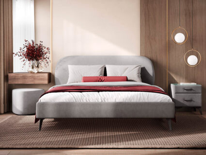 Кровать Сонум Katrin Кашемир Голубой 256