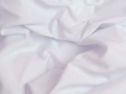 Простыня German Grass Jersey White Grass на резинке 466